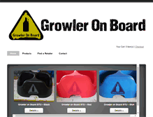 Tablet Screenshot of growleronboard.com